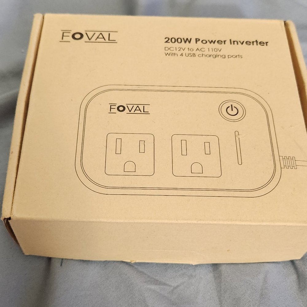 FOVAL 200W Car Power Inverter